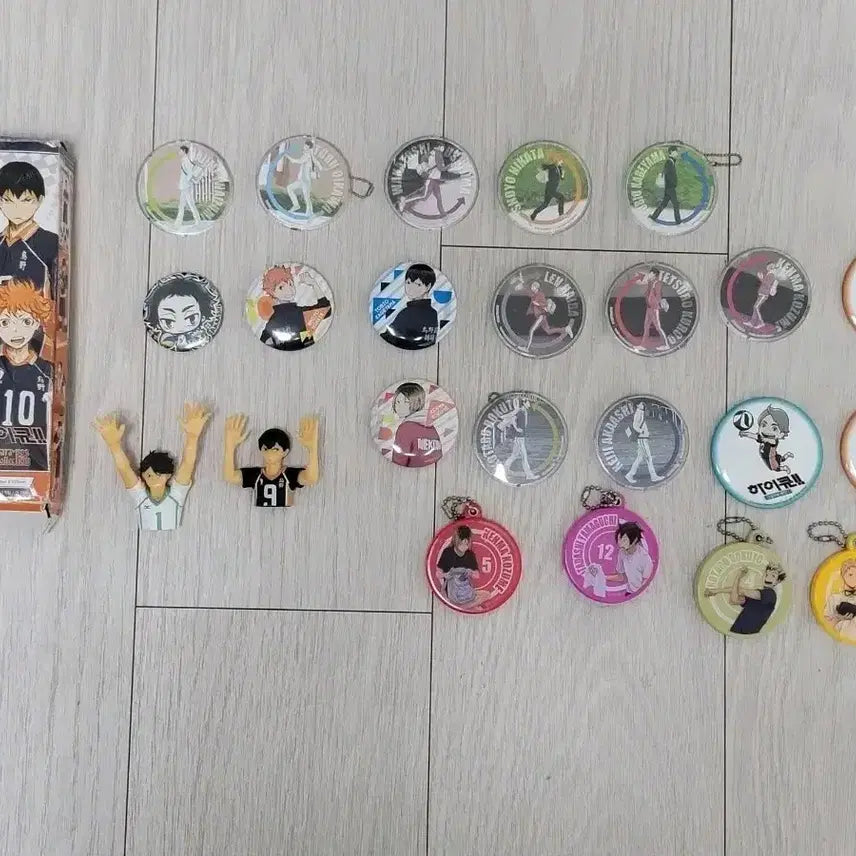 [BUNJANG] Haikyuu Official Merchandise - Badge, Figure / 하이큐 공식 굿즈 - 뱃지, 피규어 등등