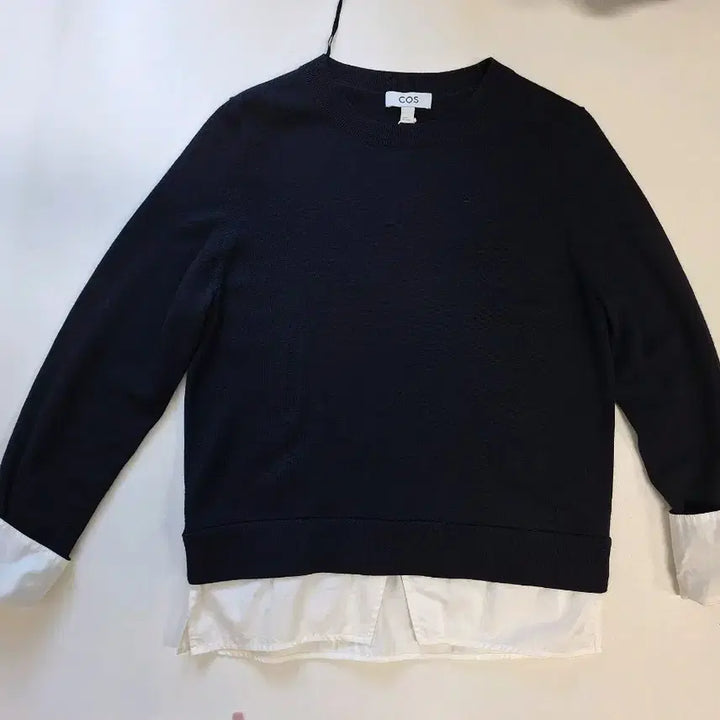 [BUNJANG] COS Layered Wool Knit Sweater / COS 레이어드 울 니트