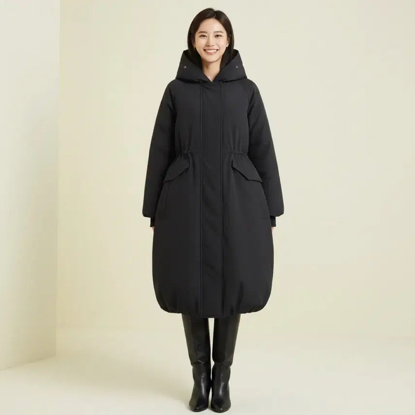 [BUNJANG] A+G Fox Fur Goose Down Long Padding Jacket / [A+G]*봄도!추워*시즌종료할인*리얼 폭스퍼 구스다운 롱패딩