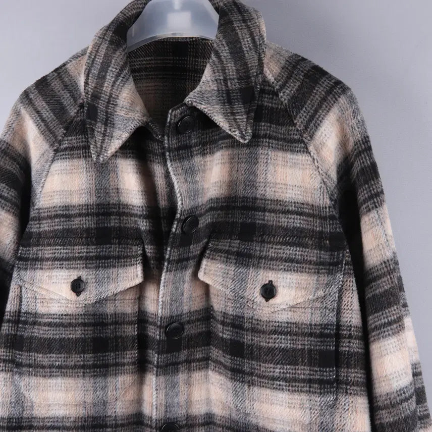 [BUNJANG] Uniqlo C Oversized Check Jacket (M) / (여성) 유니클로 C 오버사이즈 체크 자켓 (M)