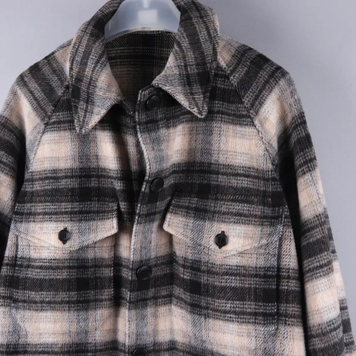 [BUNJANG] Uniqlo C Oversized Check Jacket (M) / (여성) 유니클로 C 오버사이즈 체크 자켓 (M)