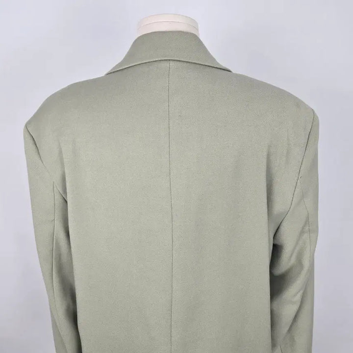 [BUNJANG] ZARA Double Button Oversized Jacket Mint XS / 0107.자라 ZARA 더블 버튼 오버핏 자켓 민트XS