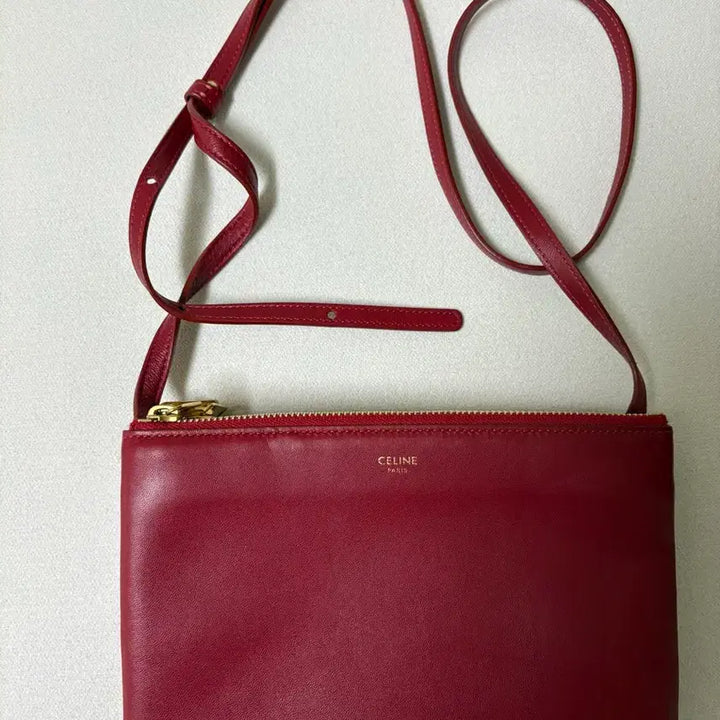 [BUNJANG] Celine Trio Bag Red / 셀린느 트리오백 레드
