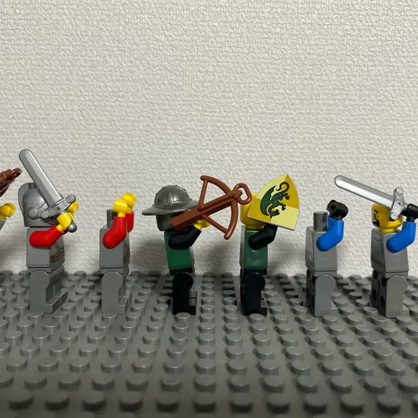 [BUNJANG] Lego Castle &amp; Kingdom Figure Bundle Set / (일괄) 레고 캐슬 &amp; 킹덤 피규어 7개
