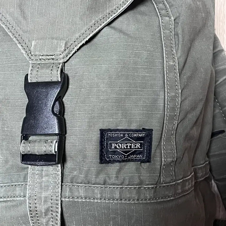 [BUNJANG] Porter Yoshida Backpack Khaki / 요시다 포터 백팩 카키