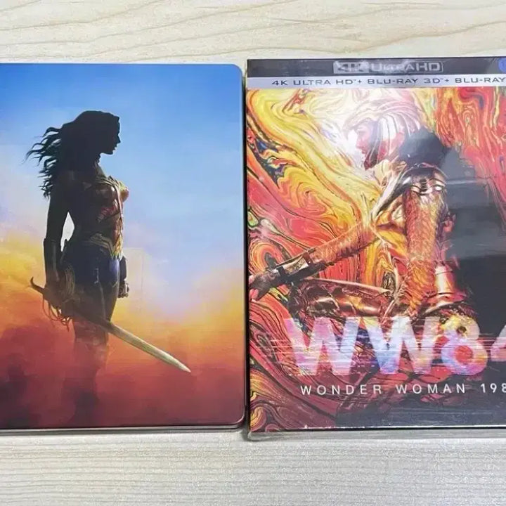 [BUNJANG] Wonder Woman 1, 2 WW84 Blu-ray Bundle Set / 원더우먼1,2 블루레이 스틸북 ww84 일괄