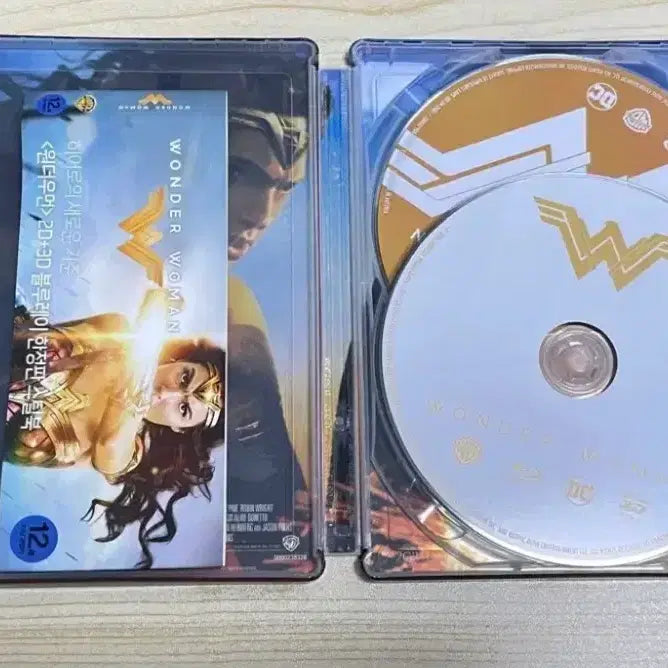 [BUNJANG] Wonder Woman 1, 2 WW84 Blu-ray Bundle Set / 원더우먼1,2 블루레이 스틸북 ww84 일괄