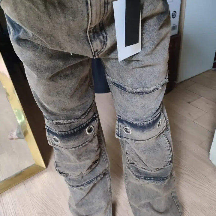 [BUNJANG] Dmadein Carpenter Real Detailer Denim Pants / 정가12.9 새거쿨거택포3.1 dmaden카펜터 리얼디테일러팬츠(존멋)