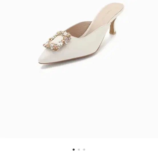 [BUNJANG] Grace U Leather Mules Ivory / [ 새상품 ] 그레이스유 뮬 구두 레더 아이보리