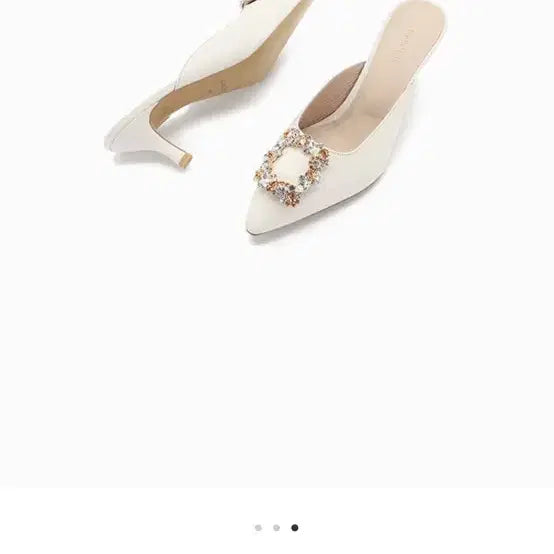 [BUNJANG] Grace U Leather Mules Ivory / [ 새상품 ] 그레이스유 뮬 구두 레더 아이보리