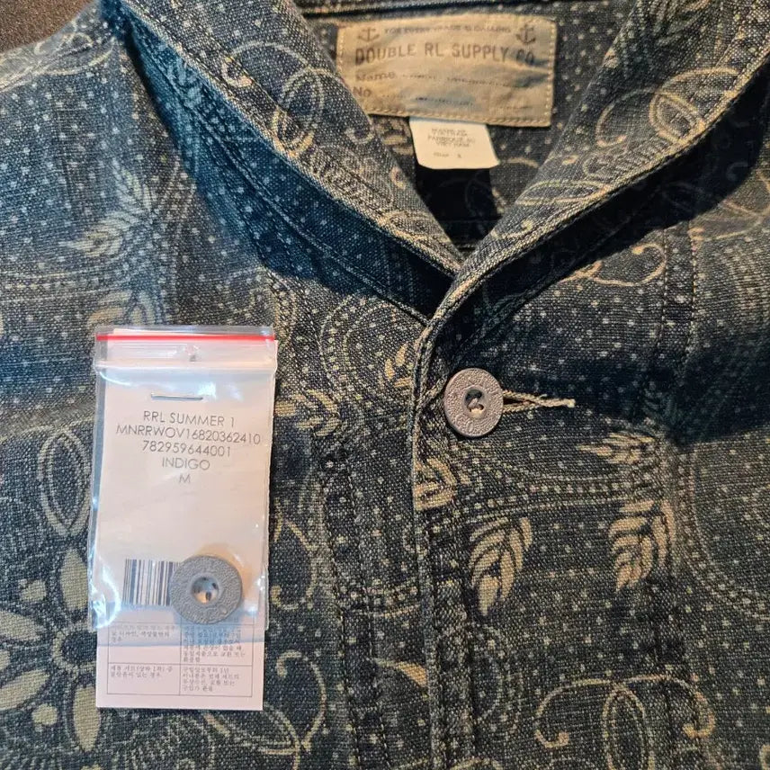 [BUNJANG] RRL Wilson Print Denim Jacket / RRL 윌슨프린트 데님 자켓