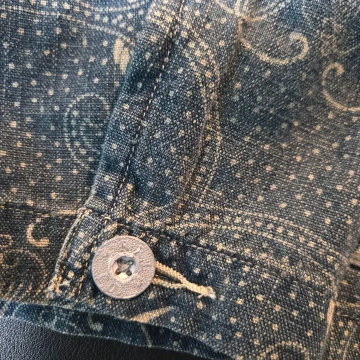 [BUNJANG] RRL Wilson Print Denim Jacket / RRL 윌슨프린트 데님 자켓