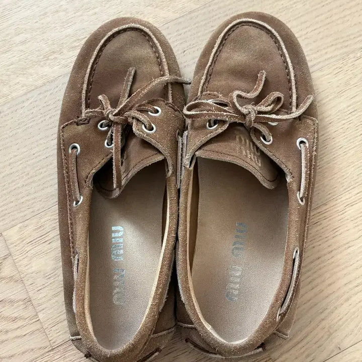 [BUNJANG] Miu Miu Suede Loafers / 미우미우 페이드 스웨이드 로퍼