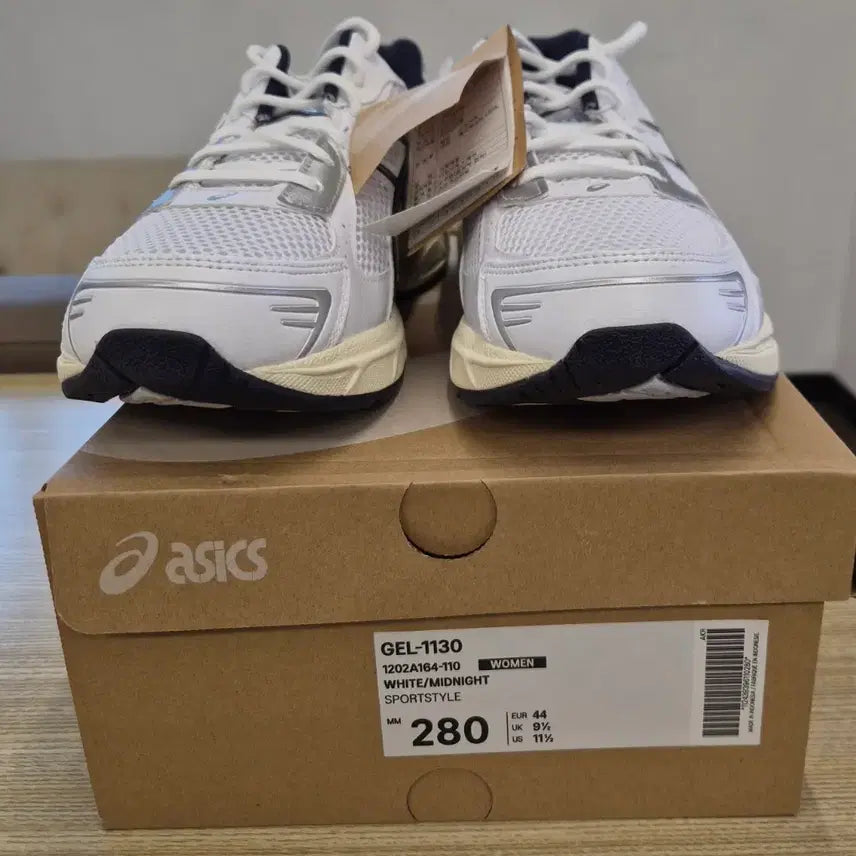 [BUNJANG] ASICS Gel-1130 White Midnight Sneakers / ( w)아식스 젤 1130 화이트 미드나잇