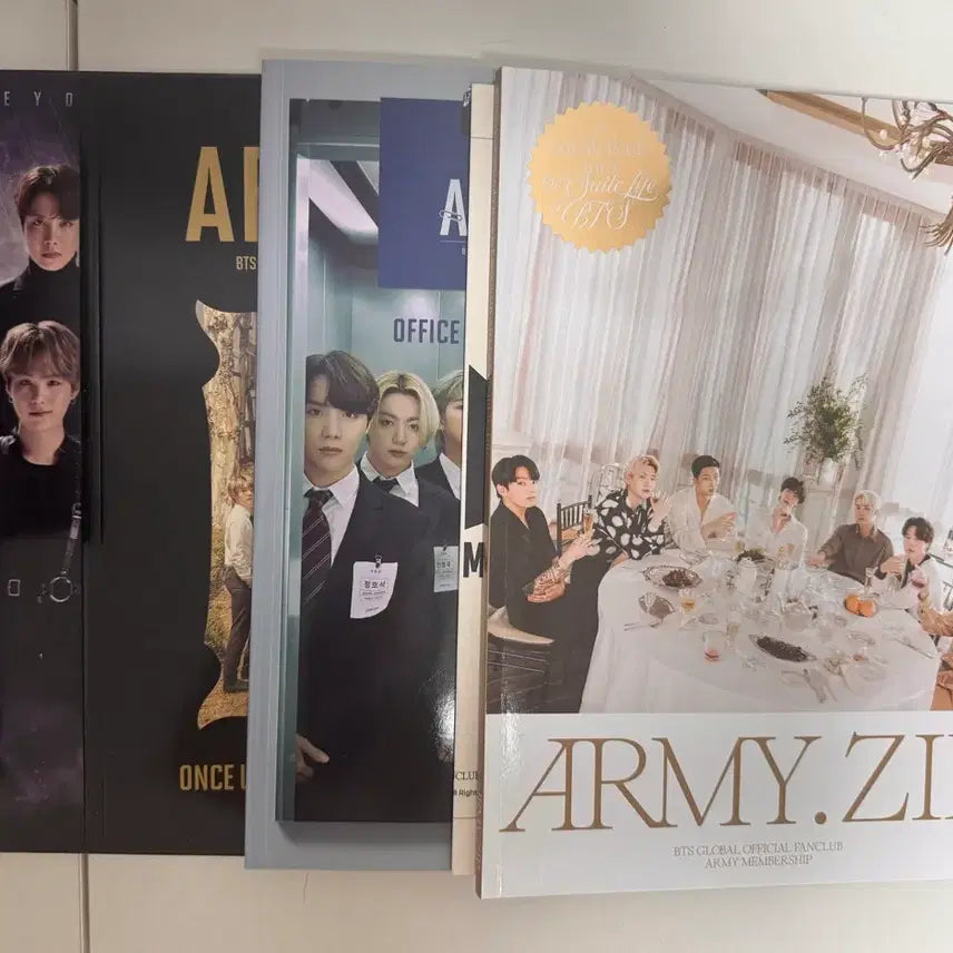 [BUNJANG] BTS ARMY.ZIP Membership Set / 방탄소년단 아미집 ARMY.ZIP 멤버십 세트