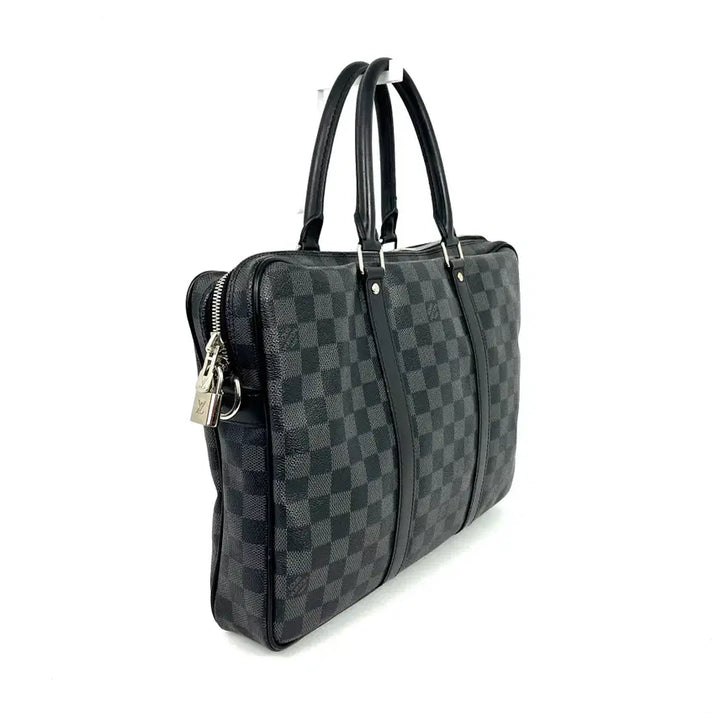 [BUNJANG] Louis Vuitton Damier Port Document Voyage PM Briefcase N41478 / 루이비통 다미에 포르트 도큐멍 보야주 PM 서류가방 N41478