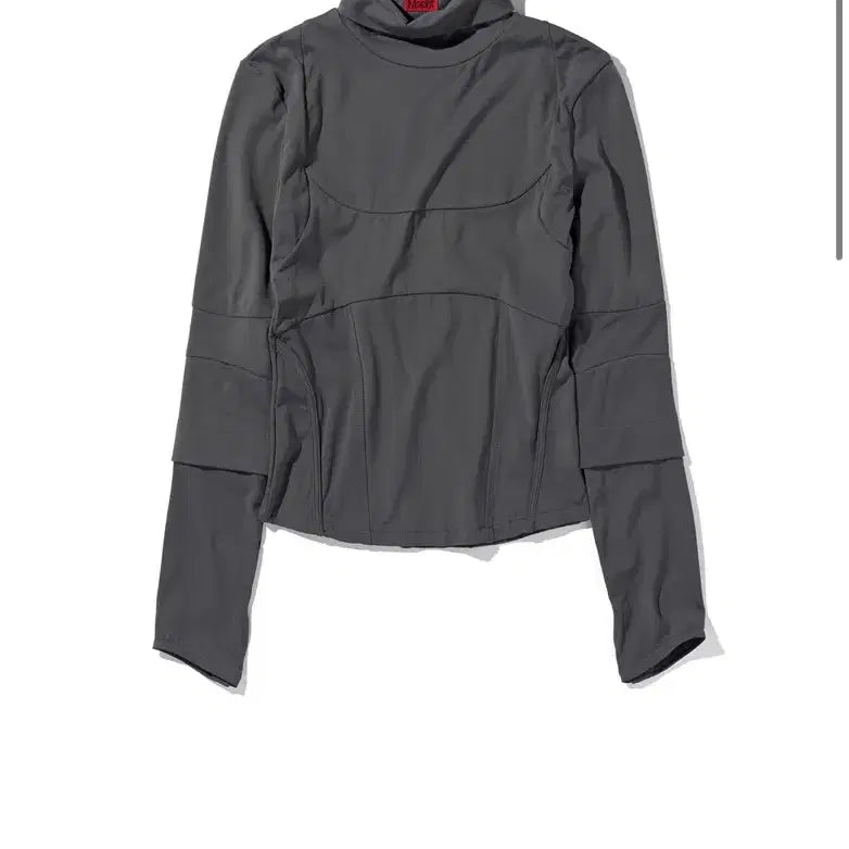 [BUNJANG] Mischief Contour Sim Top Gray / 미스치프 컨투어 심 탑 그레이