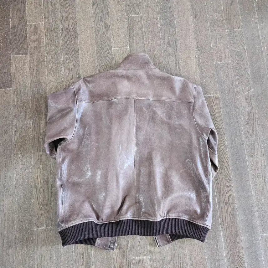 [BUNJANG] Auralee Lamb Leather Blouson Jacket / 오라리  램 레더 블루종 4