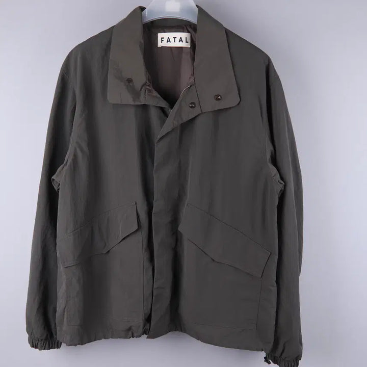 [BUNJANG] Fatal Nylon Jacket - Khaki (F) / Fatal 나일론 자켓 카키 (F)