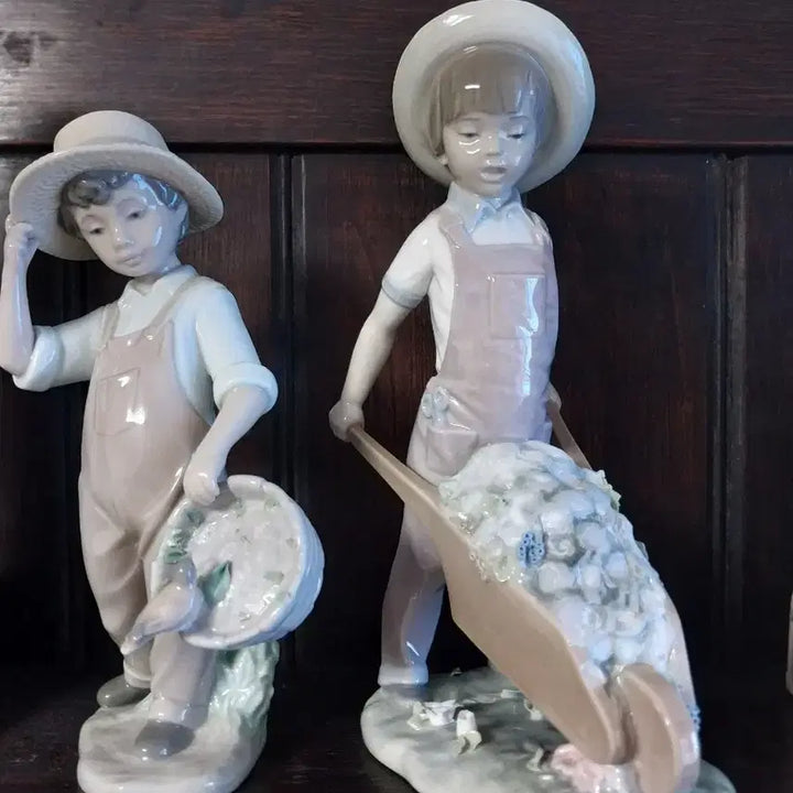 [BUNJANG] Lladro Figure Set / 야드로아픈아이