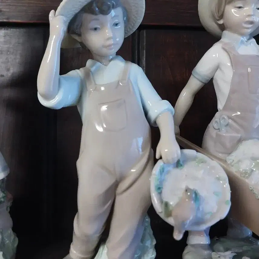 [BUNJANG] Lladro Figure Set / 야드로아픈아이