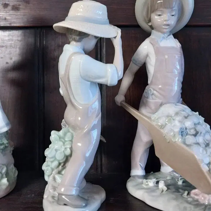 [BUNJANG] Lladro Figure Set / 야드로아픈아이