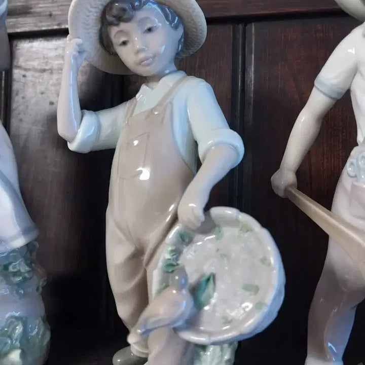 [BUNJANG] Lladro Figure Set / 야드로아픈아이