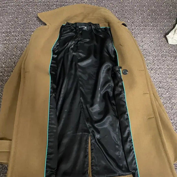 [BUNJANG] Camel Double Button Coat / 카멜 더블 버튼 코트