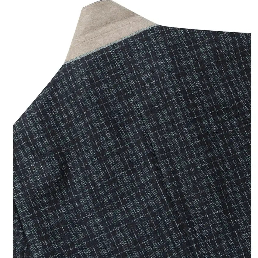 [BUNJANG] Kolon Brentwood Italian Fabric Check Jacket / 코오롱 브렌우드 새상품 이태리수입소재 체크쟈켓 105사이즈