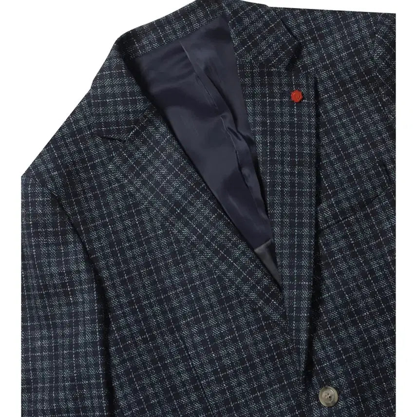 [BUNJANG] Kolon Brentwood Italian Fabric Check Jacket / 코오롱 브렌우드 새상품 이태리수입소재 체크쟈켓 105사이즈