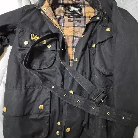 [BUNJANG] Barbour International Black Jacket / 바버 인터내셔널 블랙 자켓