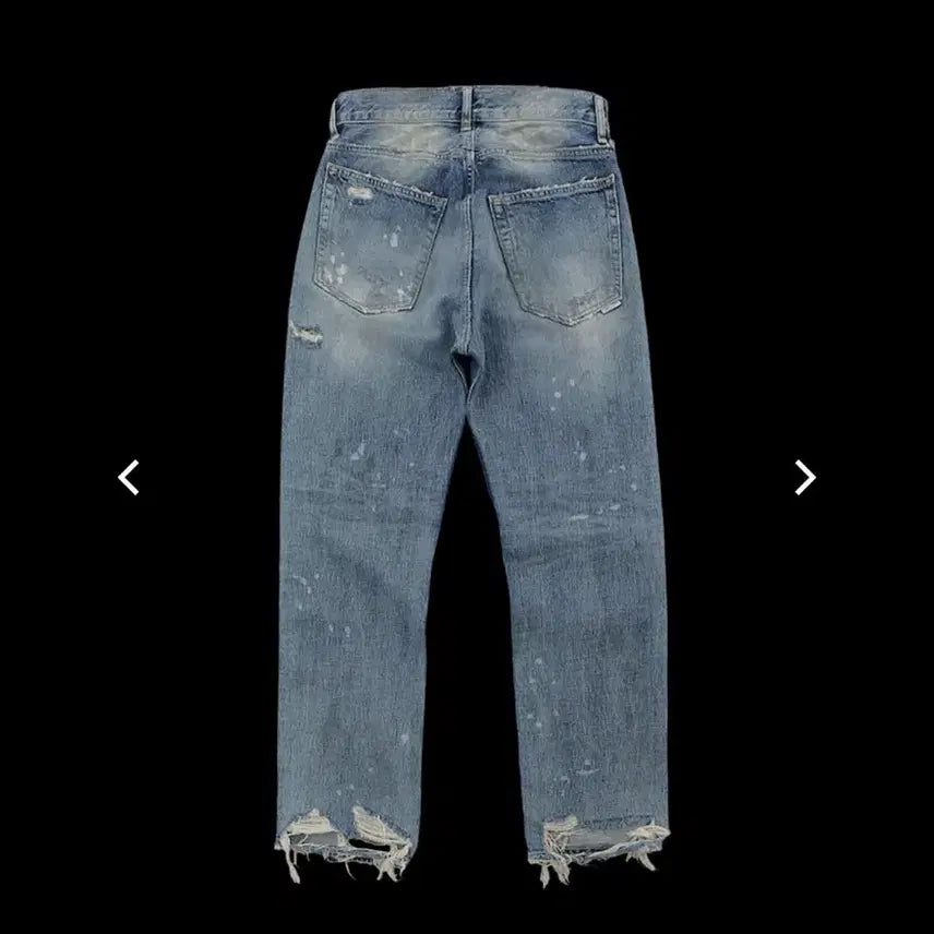 [BUNJANG] Heritage Floss Alfred Distressed Pants / 헤리티지플로스 알프레드 디스트레스드 팬츠