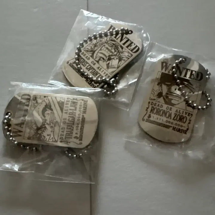 [BUNJANG] One Piece Zoro/Law/Kid Keyring Set / 원피스 키링 조로/로우/키드