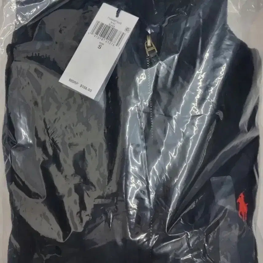 [BUNJANG] Polo Ralph Lauren Cable Knit Full Zip Up Sweater / 폴로 랄프로렌 케이블 니트 풀집업 블랙/그레이