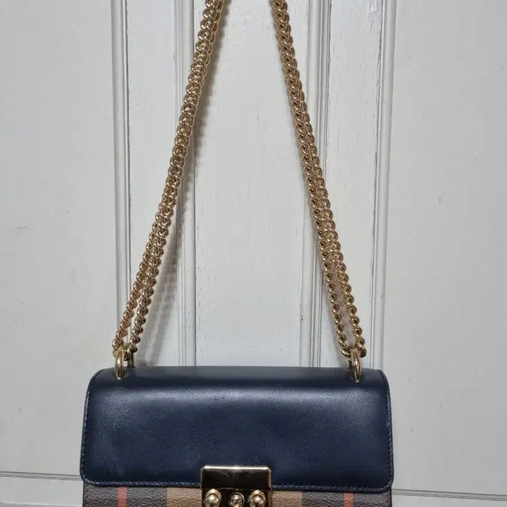 [BUNJANG] KEITH Check Pattern Chain Crossbag / KEITH  체크 패턴 체인 크로스백 20-13정도