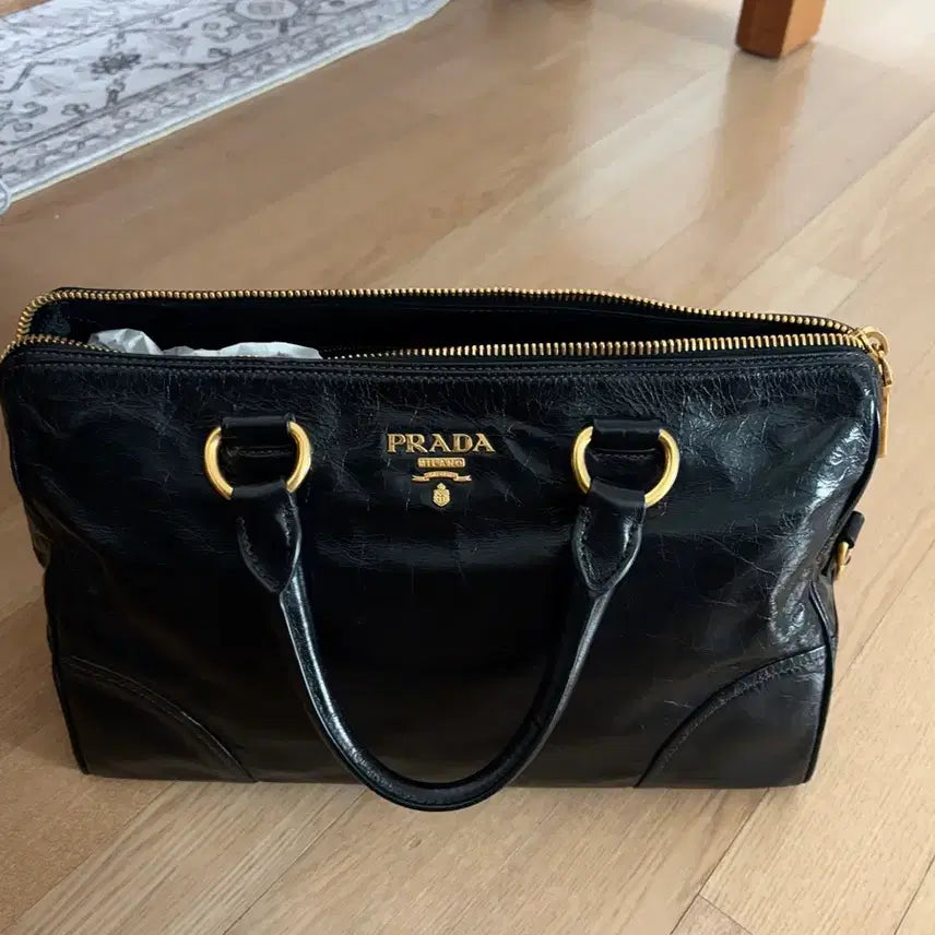 [BUNJANG] Prada Vitello Tote Shoulder Bag / 프라다 비텔로 토트백 숄더백