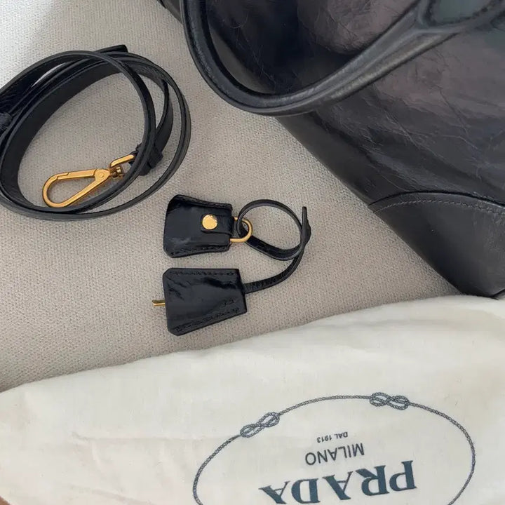 [BUNJANG] Prada Vitello Tote Shoulder Bag / 프라다 비텔로 토트백 숄더백