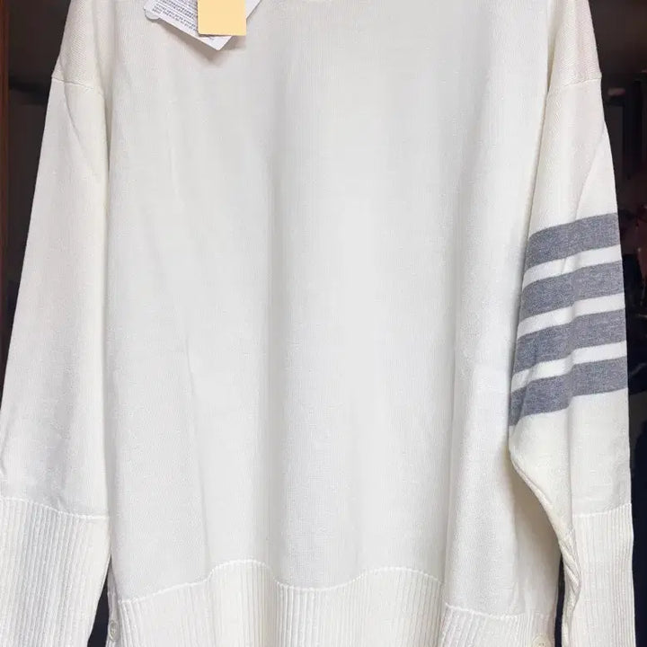 [BUNJANG] Thom Browne Exaggerated Fit Wool Knit Sweater / 톰브라운 이그재저레이트핏 울 니트 (미사용 새상품)