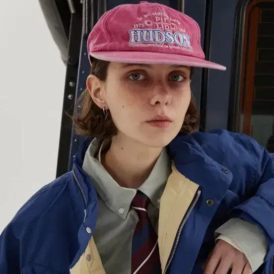 [BUNJANG] Fated Signature Cap Hot Pink / 빈티지 페이티드 시그니처 캡 핫핑크