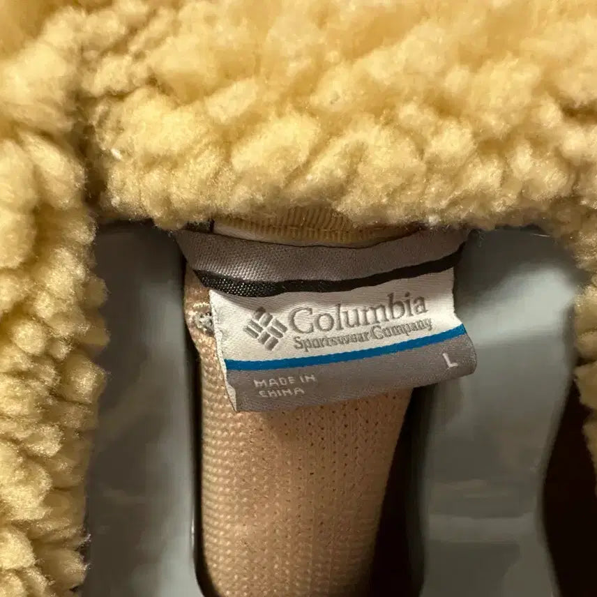[BUNJANG] Columbia Fleece Vest L Size / 컬럼비아 플리스 베스트 투웨이지퍼 L사이즈