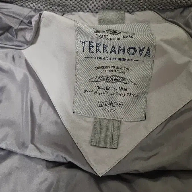 [BUNJANG] Olzen Terranova Long Down Jacket (Gray) - Size 105 / [무료배송] 올젠 테라노바 롱패딩 105사이즈