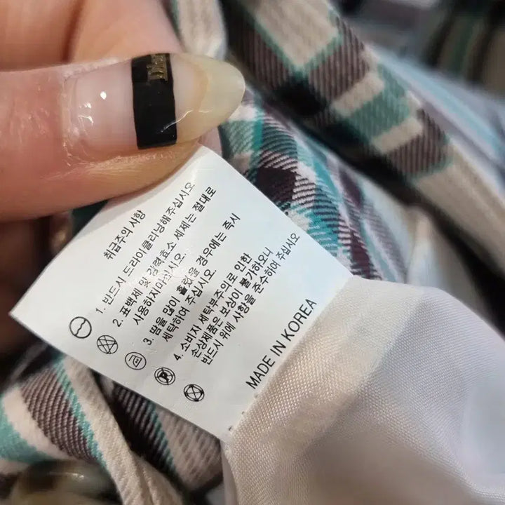 [BUNJANG] Check Long Jacket Coat / 체크 롱 자켓 봄 코트