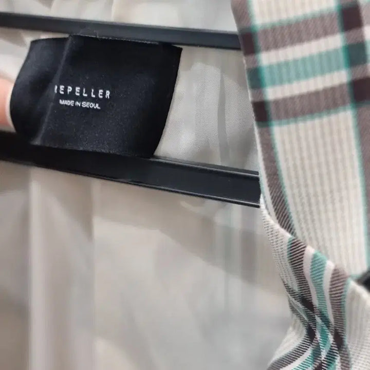 [BUNJANG] Check Long Jacket Coat / 체크 롱 자켓 봄 코트