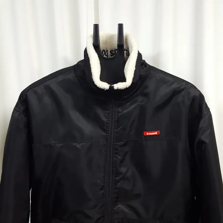 [BUNJANG] Le Coq Sportif Reversible Fleece Bomber Jacket / 20년 르꼬끄 양면 리버시블 뽀글이 항공점퍼 105 오일장