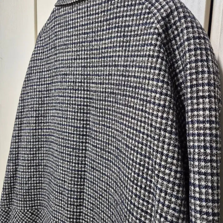 [BUNJANG] Songzio Check Long Coat / 송지오. 체크 롱코트