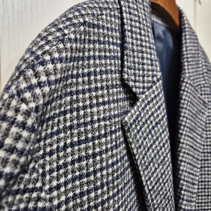 [BUNJANG] Songzio Check Long Coat / 송지오. 체크 롱코트