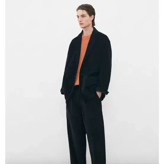 [BUNJANG] Partimento Black Corduroy Jacket (Unworn) M / 파르티멘토 블랙 코듀로이 자켓 (미착용)M