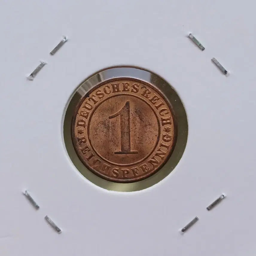[BUNJANG] Germany 1930 1 Pfennig Bronze Coin Unused / 독일 1930년 1페니히 미사용