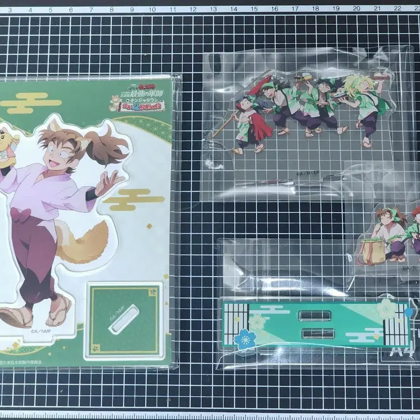 [BUNJANG] Nintama Rantaro Isaku Acrylic Stand (Bundle Set) / 닌타마 란타로 아크릴 스탠드 난쟈타운 이사쿠