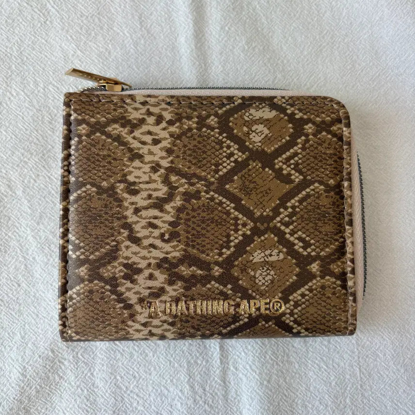 [BUNJANG] Bape Snake Skin Wallet / Bape 베이프 뱀피 지갑